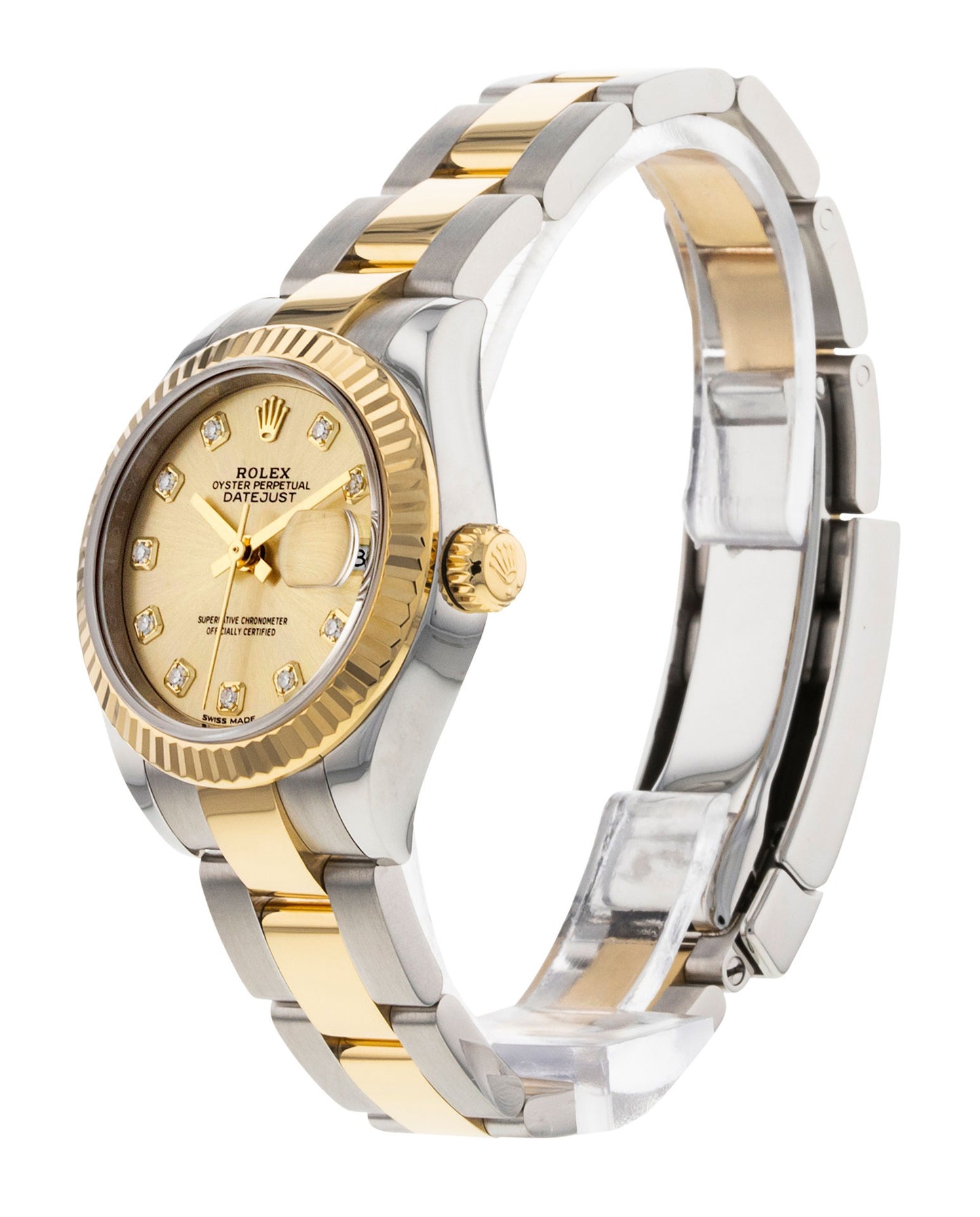Ro_lex Datejust Lady 28 - Champagne Diamond Dial