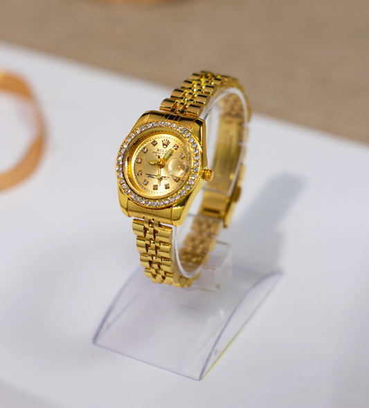 Ro-lex Golden Aura DateJust