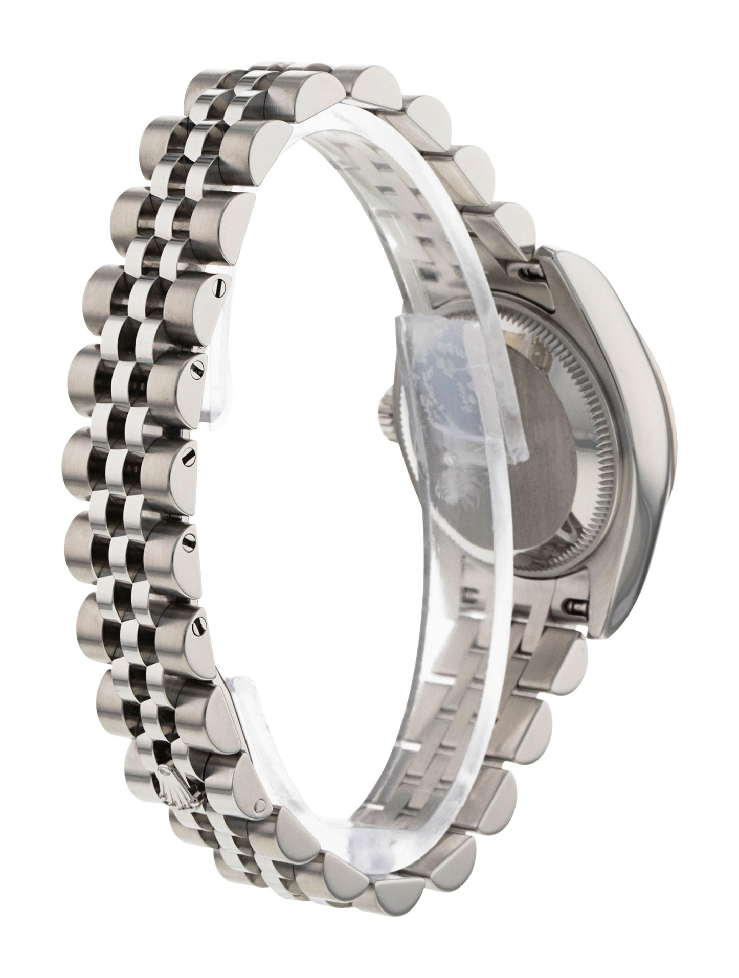 Ro_lex Datejust Lady - Silver Diamond Dial & Bracelet Strap